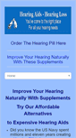 Mobile Screenshot of hearingaidshearingloss.com
